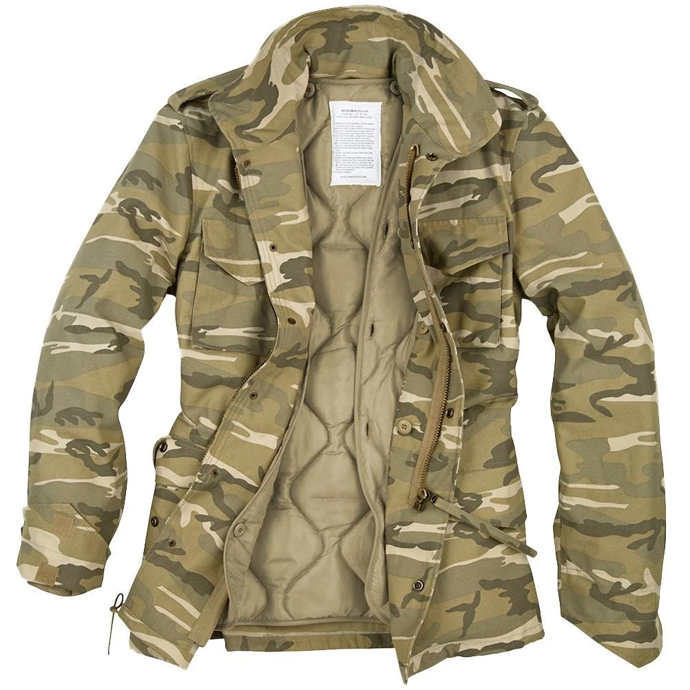 Surplus US Field Jacket M65 Desert Light 4 Surplus US Field Jacket M65 Desert Light - Image 2