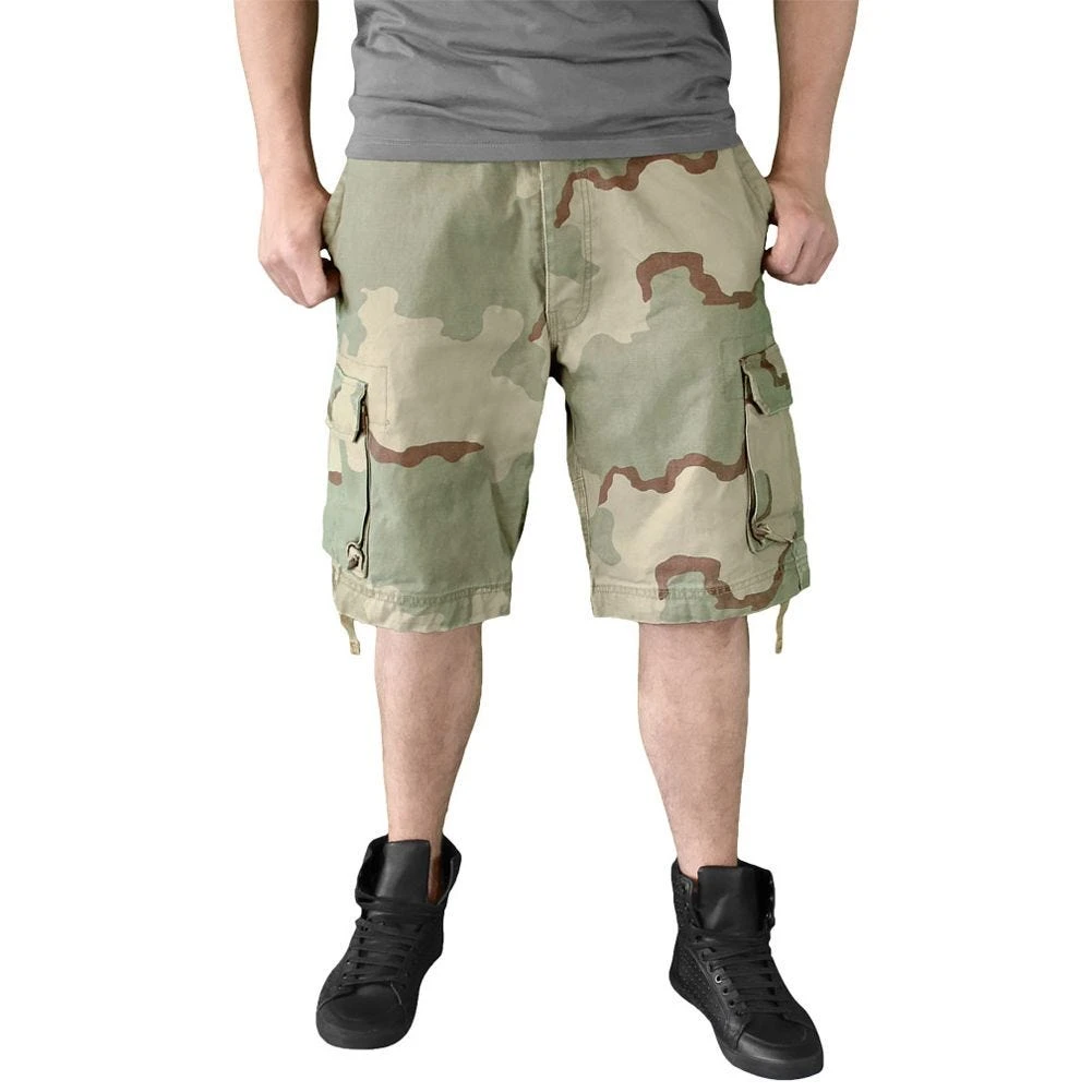 Surplus Vintage Shorts Washed 3-Colour Desert 4 Surplus Vintage Shorts Washed 3-Colour Desert - Image 2