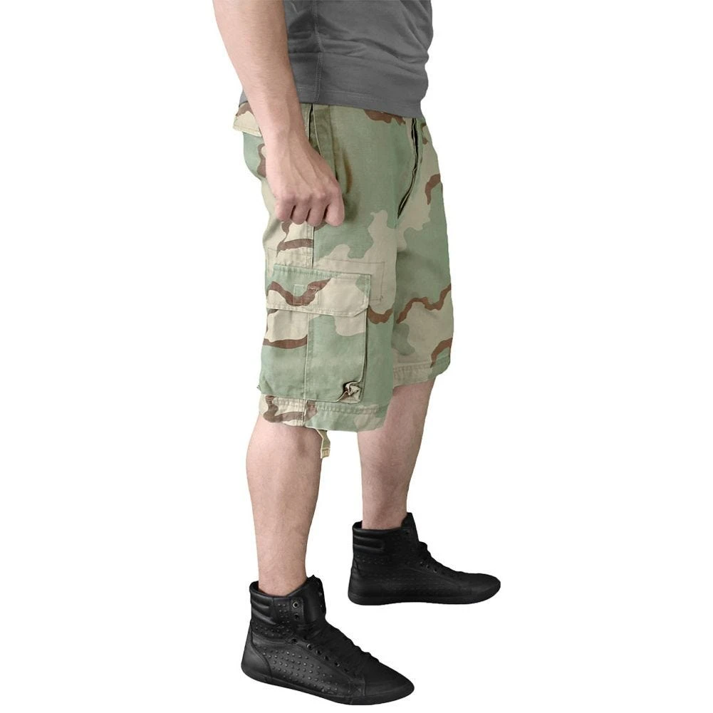 Surplus Vintage Shorts Washed 3-Colour Desert 5 Surplus Vintage Shorts Washed 3-Colour Desert - Image 3
