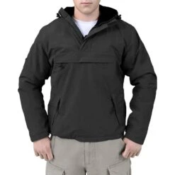 Surplus Windbreaker Jacket Black -Brandit || Mil-Tec || Condor Sales surplus windbreaker black 33