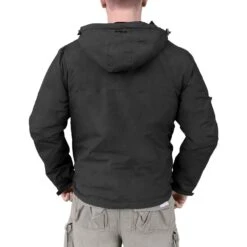 Surplus Windbreaker Jacket Black -Brandit || Mil-Tec || Condor Sales surplus windbreaker black 55