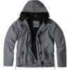 Surplus Windbreaker With Zipper Grey -Brandit || Mil-Tec || Condor Sales surplus windbreaker with zipper grey 1