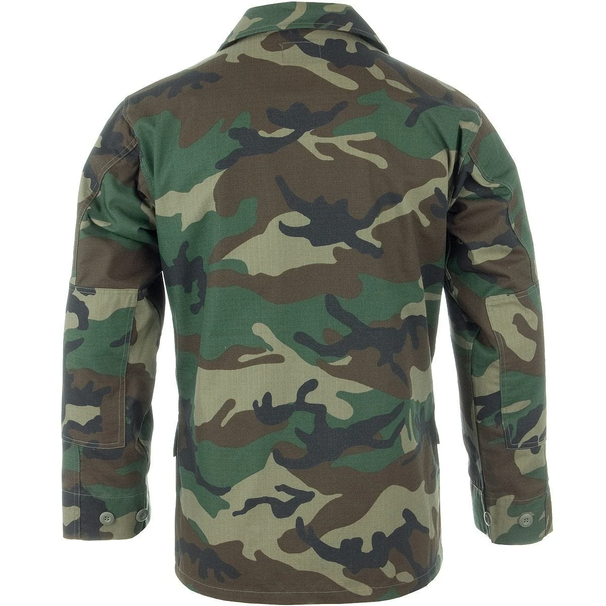 Teesar BDU Shirt Ripstop Woodland 4 Teesar BDU Shirt Ripstop Woodland - Image 2