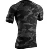 Tervel Optiline Tactical Shirt Short Sleeve Black / Grey -Brandit || Mil-Tec || Condor Sales tervel optiline 1103 BLACK GREY ALL 1