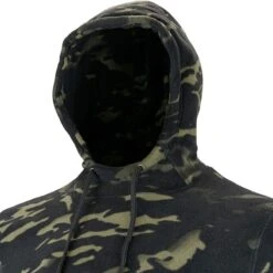 Viper Fleece Hoodie V-Cam Black 14 Viper Fleece Hoodie V-Cam Black -Brandit || Mil-Tec || Condor Sales viper fleece hoodie v cam black 5
